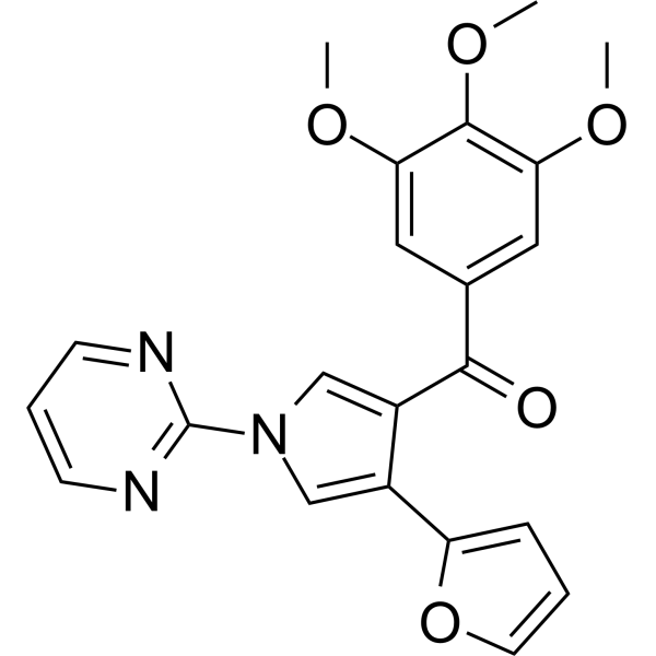 Tubulin inhibitor 30 2873383-67-4